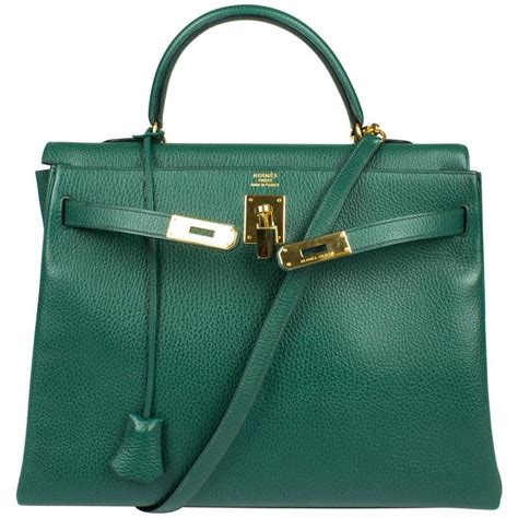 hermes green kelly|authentic hermes kelly bag.